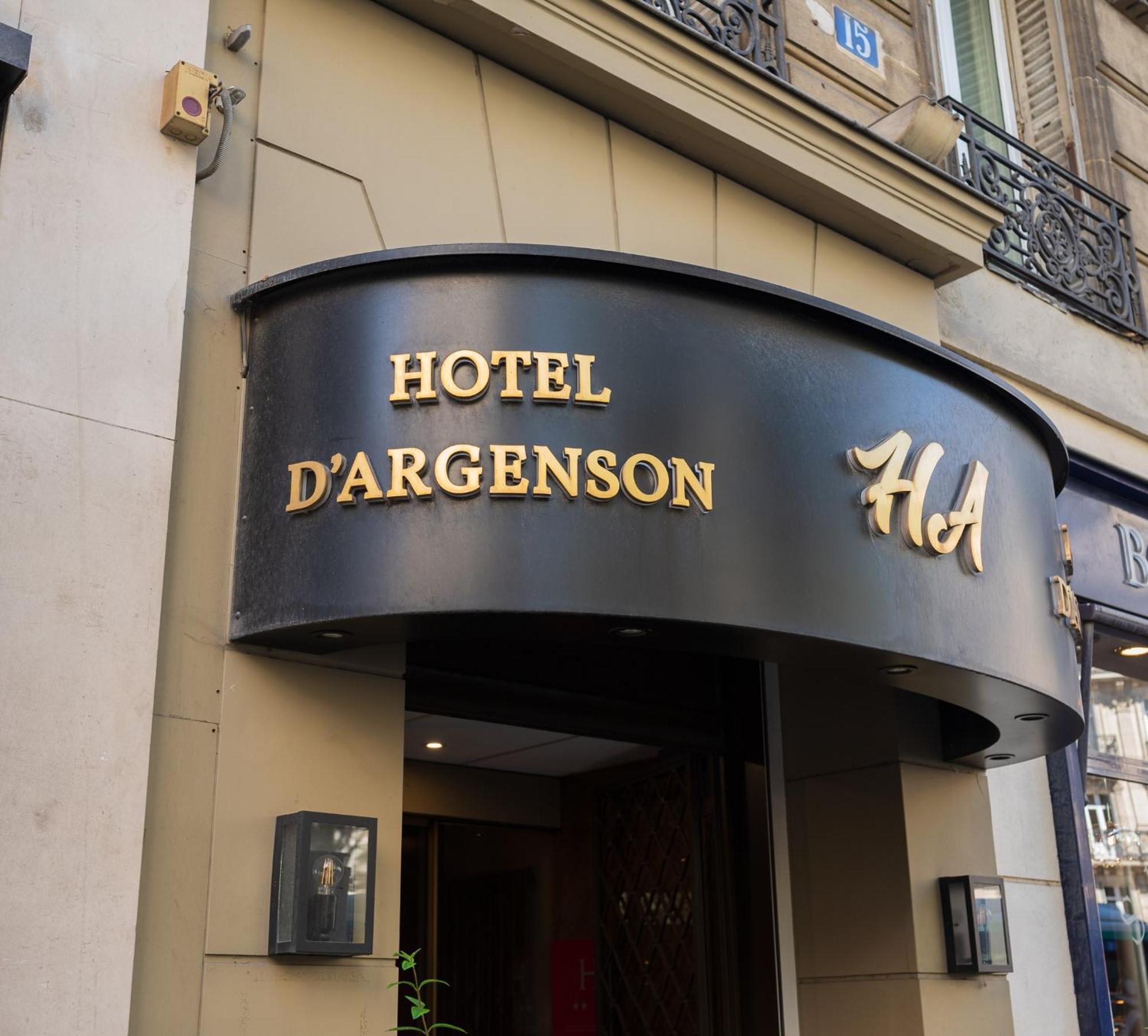 ホテル オテル ダアルジャンソン パリ エクステリア 写真
